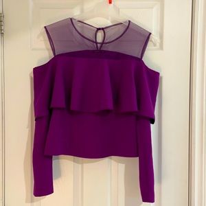 Dressy purple top 💜